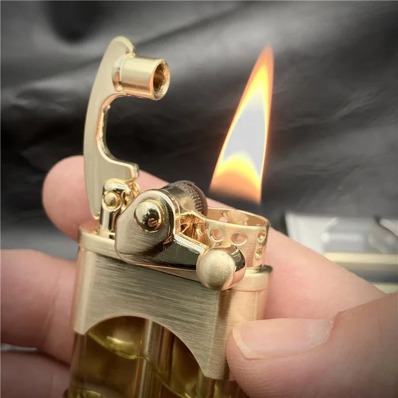 Transparent Fuel Tank Kerosene Lighter