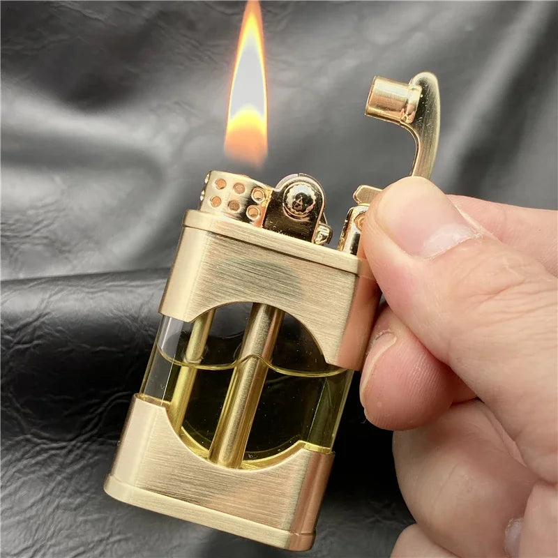 Transparent Fuel Tank Kerosene Lighter