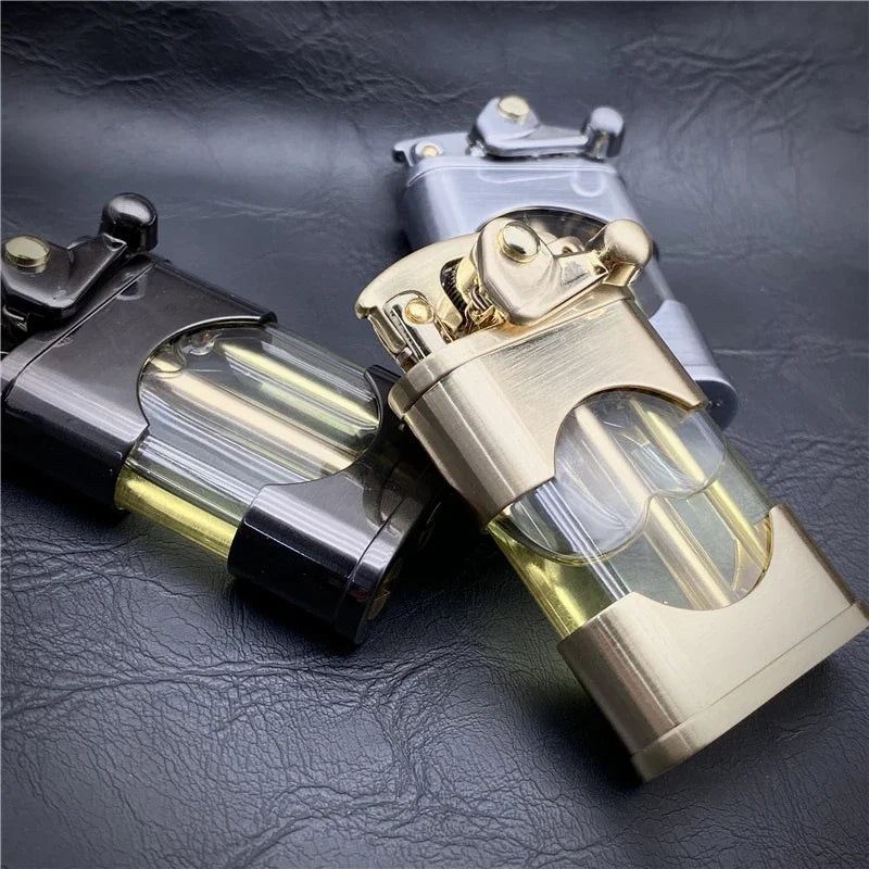 Transparent Fuel Tank Kerosene Lighter